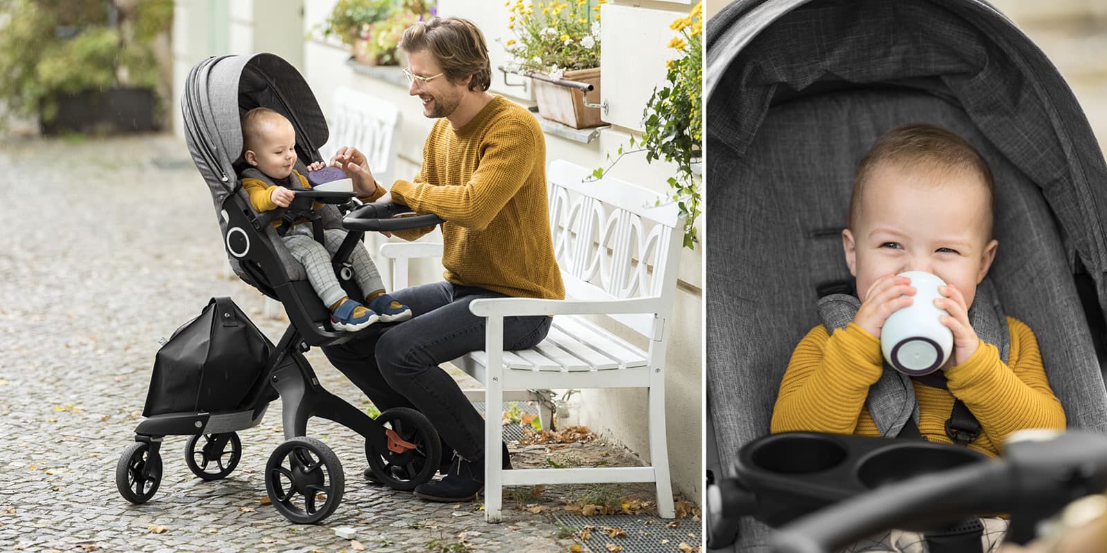 Stokke stroller snack tray on sale